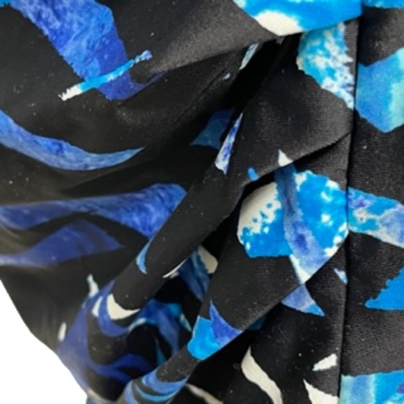 SWIMSUITS FOR ALL Sarong Front One-Piece Swimsuit NWT Size 22 - Picture 8 of 14